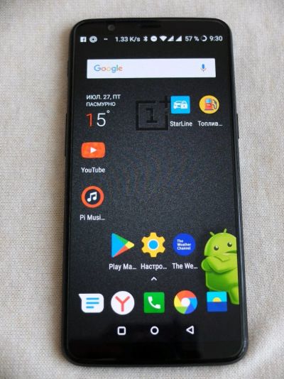 Лот: 11850465. Фото: 1. OnePlus 5t 6/64 Gb black. Смартфоны