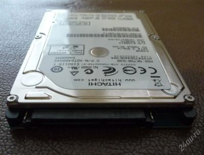 Лот: 2408976. Фото: 1. 640Gb SATA-II Hitachi Travelstar... Жёсткие диски (HDD)