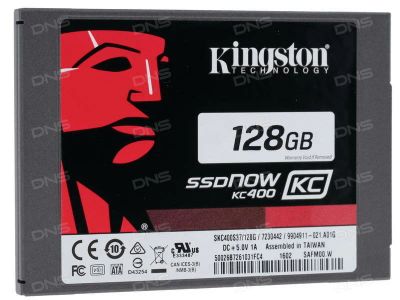 Лот: 12568697. Фото: 1. kingston ssd now kc400 128gb. SSD-накопители