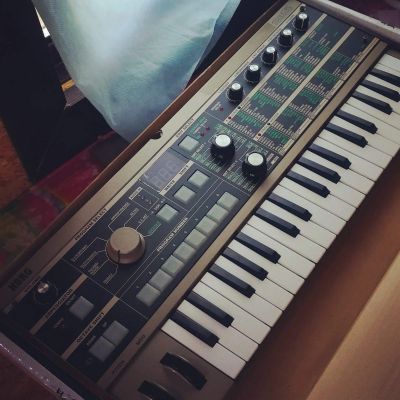 Лот: 16409730. Фото: 1. KORG mikroKORG MK1 синтезатор... MIDI-оборудование