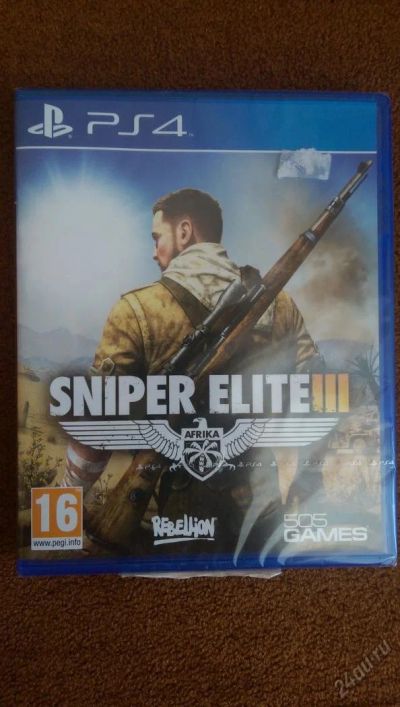 Лот: 5582581. Фото: 1. Sniper Elite 3 (PS4) , запечатан... Игры для консолей
