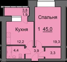 Лот: 8245998. Фото: 1. Скай Севен Sky Seven дешевле застройщика... Квартиры, студии