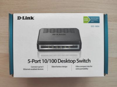 Лот: 15467595. Фото: 1. коммутатор d-link des-1005a. Коммутаторы