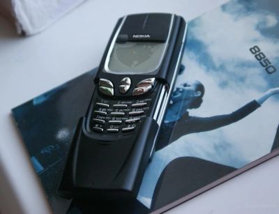 Лот: 4007181. Фото: 1. Nokia 8850 black Original с Рубля. Кнопочные мобильные телефоны