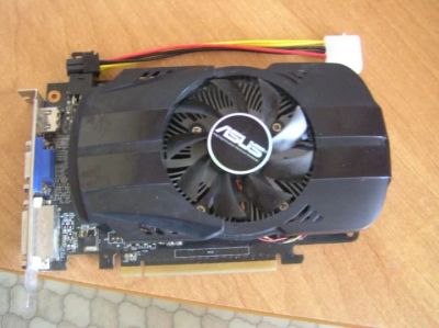 Лот: 11705126. Фото: 1. Видеокарта ASUS gtx 650 1 GB... Видеокарты