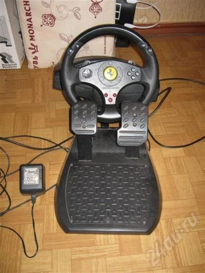 Лот: 653853. Фото: 1. Руль Thrustmaster Ferrari GT ForceFeedback. Рули, джойстики
