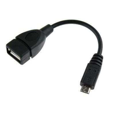 Лот: 4503094. Фото: 1. OTG Кабель USB - MicroUsb для... Дата-кабели, переходники