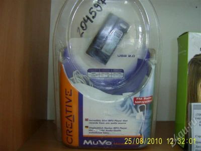 Лот: 483901. Фото: 1. MP3 плеер Creative MuVo Micro... Плееры