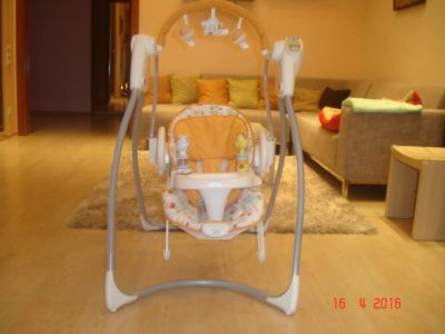 Лот: 7338253. Фото: 1. Электронные качели Graco Swing... Ходунки, прыгунки, качели