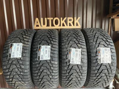 Лот: 17943603. Фото: 1. Зимние шины R18 225/40 Hankook... Шины