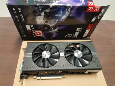Лот: 18405013. Фото: 1. Sapphire Radeon RX 580. Видеокарты