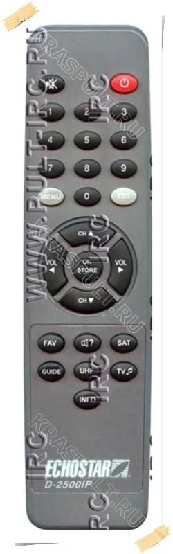 Лот: 15906879. Фото: 1. Пульт ECHOSTAR D-2500IP. Пульты ДУ
