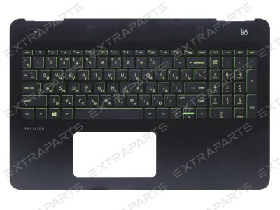 Лот: 19952225. Фото: 1. Топ-панель HP Omen 15-ax черная... Клавиатуры для ноутбуков