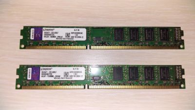 Лот: 15269185. Фото: 1. DDR3 2x4GB Kingston KVR1333D3N9... Оперативная память