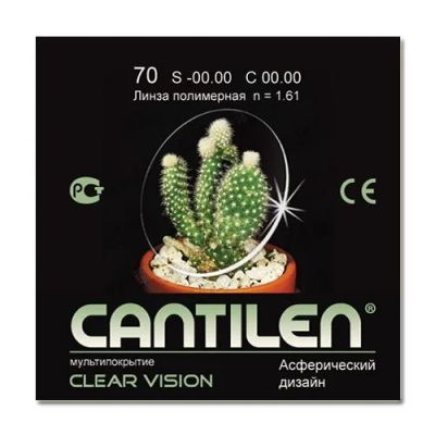 Лот: 10314228. Фото: 1. Линза очковая Cantilen Clear Vision... Очки
