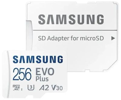 Лот: 24400981. Фото: 1. Карта памяти MicroSDXC 256GB Samsung... Карты памяти