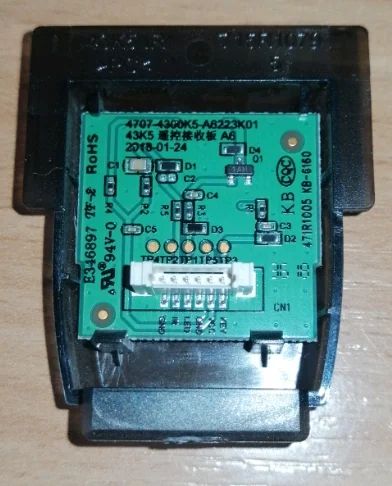 Лот: 16875599. Фото: 1. Модуль IR/LED/KEY, 4707-4300K5-A6223K01... Запчасти для телевизоров, видеотехники, аудиотехники