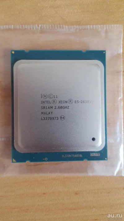 Лот: 11280931. Фото: 1. 6 ядерный Intel Xeon E5-2630 V2... Процессоры