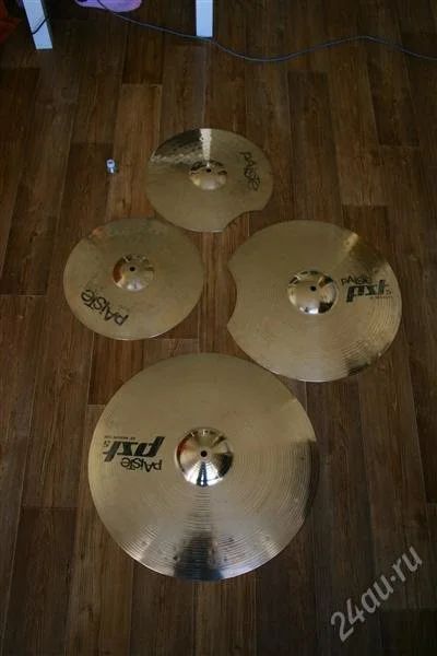 Лот: 2733562. Фото: 1. Paiste SET (PST 5 Rock Crash 18... Ударные