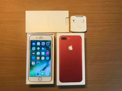 Лот: 10135119. Фото: 1. Apple iPhone 7 Plus 128Gb RED... Смартфоны