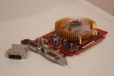 Лот: 3457406. Фото: 1. Видеокарта ASUS Radeon HD 2600... Видеокарты