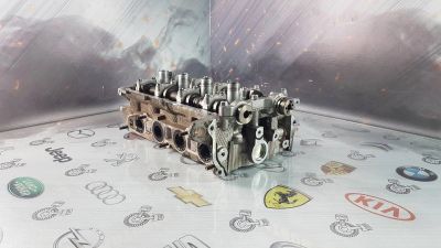 Лот: 23585294. Фото: 1. Головка блока цилиндров Mitsubishi... Двигатель и элементы двигателя