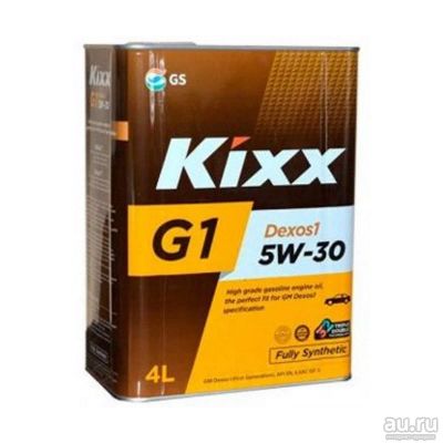 Лот: 15864671. Фото: 1. KIXX G1 Dexos 1 5W30 SN+, 4л. Масла, жидкости