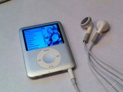 Лот: 2235151. Фото: 1. Оригинальный Apple iPod Nano 3его... Плееры