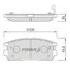 Лот: 14634776. Фото: 1. FPD16R \96626076\HANKOOK FRIXA... Запчасти