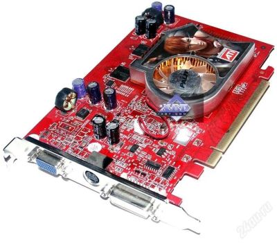 Лот: 1765141. Фото: 1. PCI-E ATI X700 PALIT 128Mb TV-out... Видеокарты