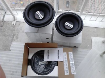 Лот: 4770627. Фото: 1. Alphard Magnum M15 D2 новые и... Сабвуферы