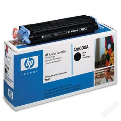 Лот: 2461068. Фото: 1. hp Q6000A BLACK для hp LJ 2600... Картриджи, расходные материалы