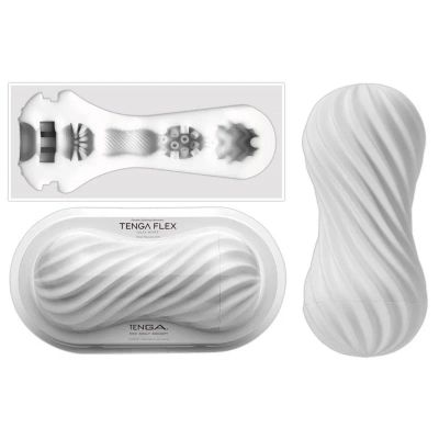 Лот: 22062736. Фото: 1. Маструбатор Tenga Flex Silky White... Другое (интимные товары)