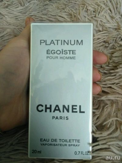 Лот: 10627108. Фото: 1. Парфюм Chanel platinum egoiste. Мужская парфюмерия