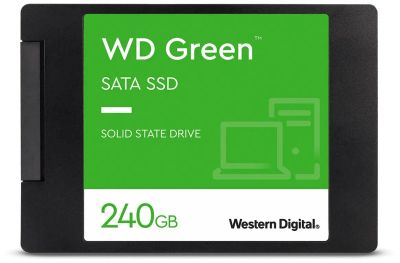 Лот: 24947015. Фото: 1. SSD-накопитель 240Гб WD Green... SSD-накопители