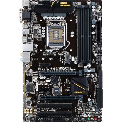 Лот: 10301019. Фото: 1. Gigabyte GA-Z170-HD3P (1151 lga... Компьютеры в сборе