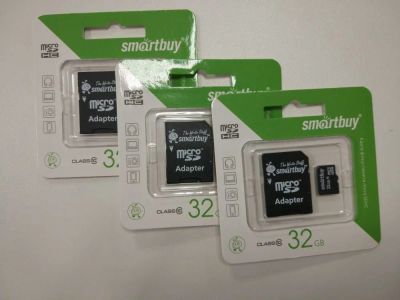 Лот: 12628538. Фото: 1. новая карта памяти SmartBuy microSD... Карты памяти