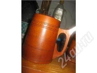 Лот: 353231. Фото: 1. Кружка деревянная сов.периода. Предметы интерьера и быта
