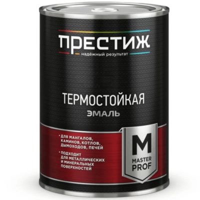 Лот: 24085155. Фото: 1. Эмаль Престиж, термостойкая, до... Краски, лаки, растворитель