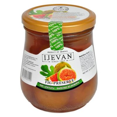Лот: 11701511. Фото: 1. Варенье из инжира «Ijevan», 600... Домашние заготовки