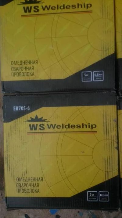 Лот: 15219974. Фото: 1. Сварочная проволока weldeship... Электроды, проволока для сварки