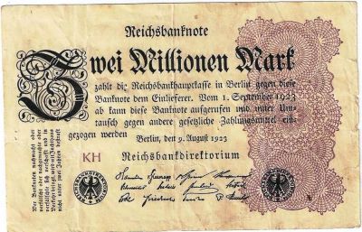 Лот: 16534835. Фото: 1. 2000000 марок 1923 год . Германия... Германия и Австрия