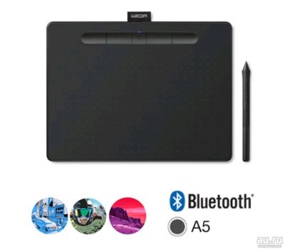 Лот: 13854053. Фото: 1. Графический планшет Wacom M. Другое (компьютеры, оргтехника, канцтовары)