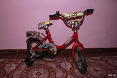 Лот: 12329007. Фото: 1. Первый Велосипед детский четырехколесный... Красноярск