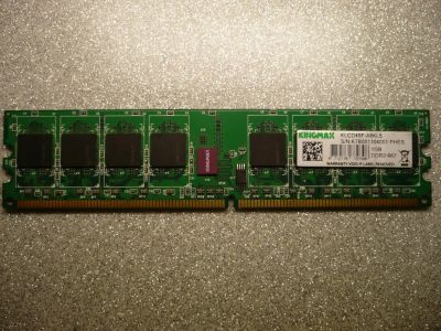 Лот: 4687639. Фото: 1. Kingmax DDR2-667 1GB. Оперативная память
