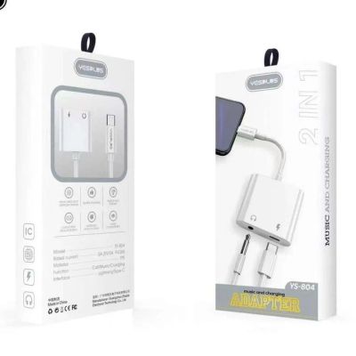 Лот: 22144579. Фото: 1. АДАПТЕР YESPLUS YS-804LIGHTNING... Дата-кабели, переходники