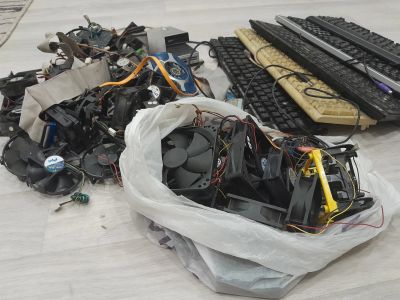 Лот: 25208158. Фото: 1. Вентиляторы , шлейфы , клавиатуры... Системы охлаждения