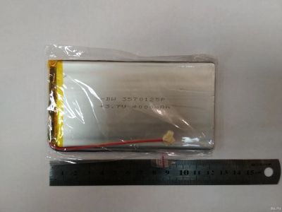 Лот: 13343647. Фото: 1. Аккумулятор 3570125 3,7V 3,5х70х125мм... Батарейки, аккумуляторы, элементы питания