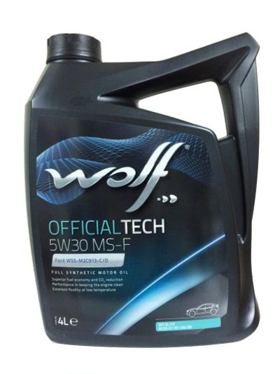 Лот: 16495066. Фото: 1. Масло WOLF OFFICIALTECH 5W30 MS-F... Масла, жидкости