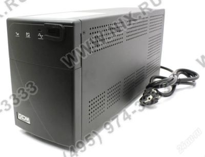 Лот: 2833807. Фото: 1. ИБП UPS 3000VA PowerCom Black... ИБП, аккумуляторы для ИБП